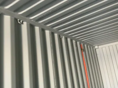 2026 40’L x 8’W x 9’ 6”T High Cube Shipping/Ground Container, swing doors on one end and four sets o...