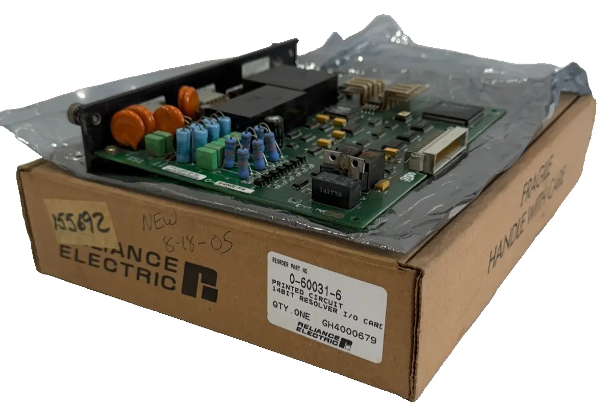 NEW RELIANCE ELECTRIC 0-60031-6 14BIT RESOLVER DRIVE MODULE 0600316