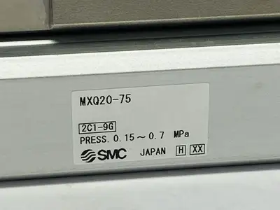 MXQ20-75 | SMC  Pneumatic Guided Slide Table 20mm Bore 75mm Stroke - New Other