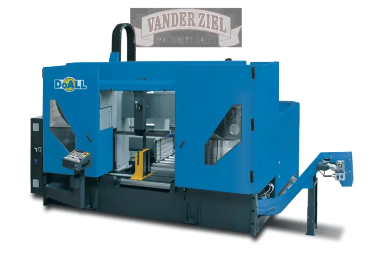 New | in-Stock DOALL DC-1000CNC Horizontal Dual Column Band Saws Michigan US | Vander Ziel Machinery Sales #480302