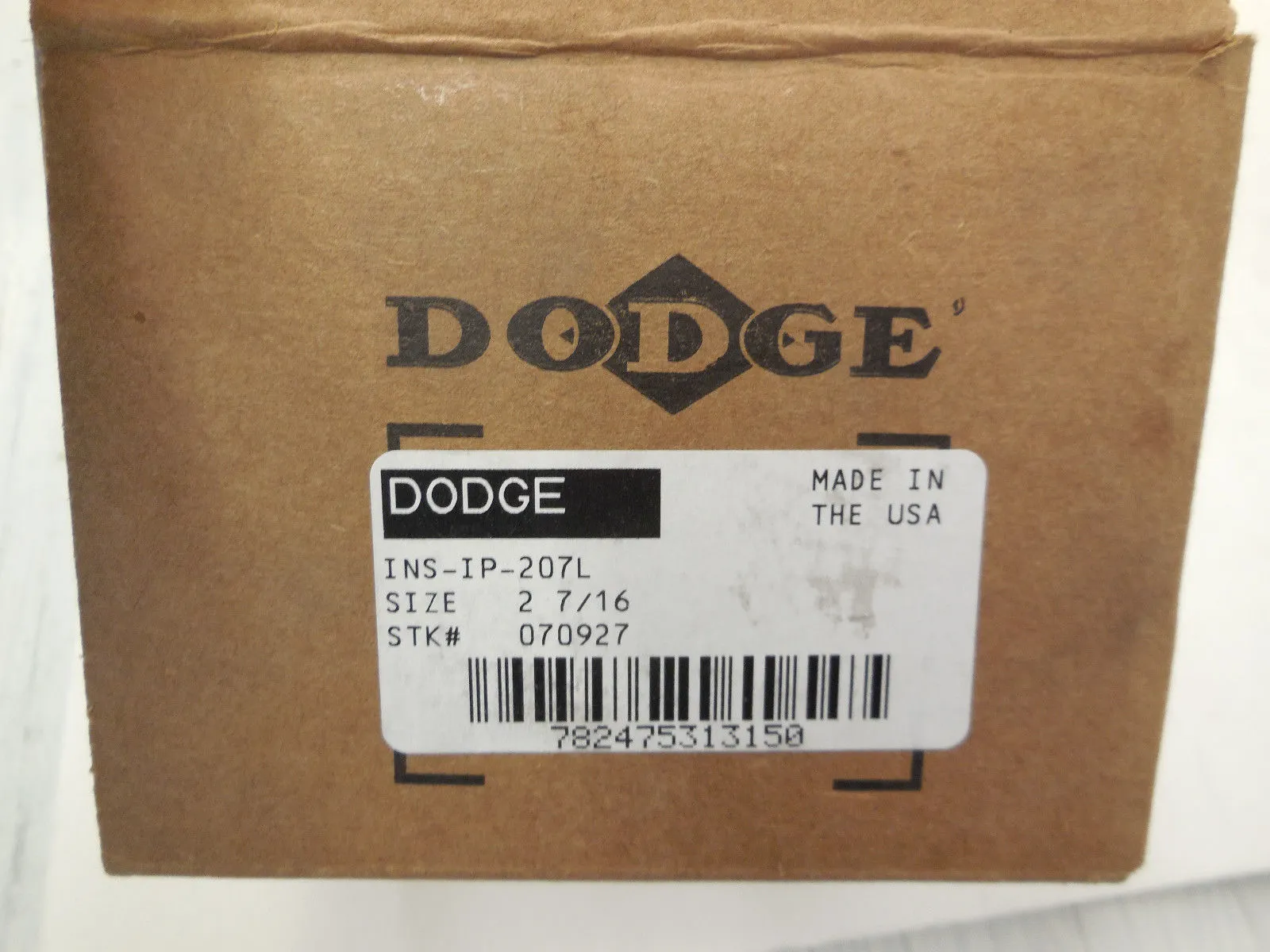 NEW DODGE 070927 INS-IP-207L