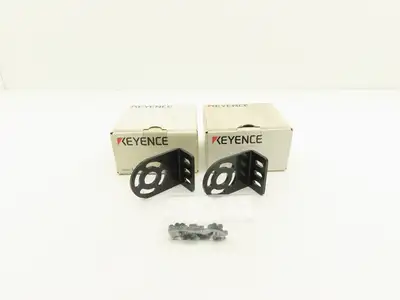 Keyence OP-76819 Light Curtain L Shaped Mounting Bracket  Lot of 4