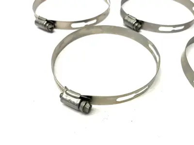 New | in-Stock Ideal Adjustable Dia. Stainless Steel Hose Clamp 114mm-119mm Clamps Michigan US | Maverick Industrial Sales #1397389