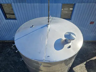 Used 3400 Gallon Tank, Stainless Steel