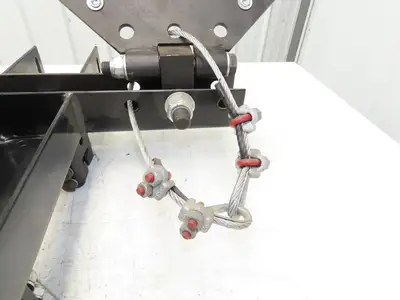 Knight Global MRES5735 Bridge Crane End Truck for RAD7510 Rail 3000Lb MRES77351
