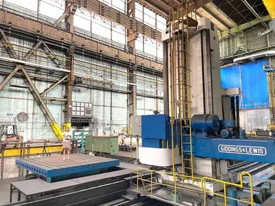 USED GIDDINGS & LEWIS 6 AXES X: 24 000 - Y: 2133 - Z: 4572 MM CNC