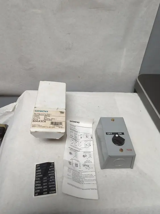 New | in-Stock SIEMENS 50AA3C6 Miscellaneous Equipment (Electrical & Power) Ohio US | Surplus Asset Holdings #1238556