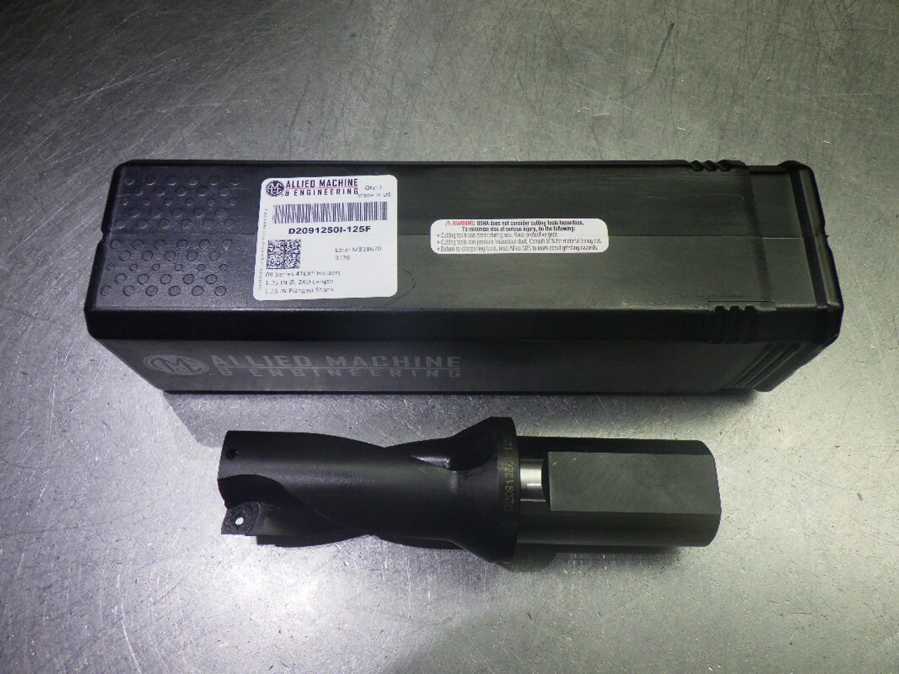 AMEC 4TEX 09 Series 1.25" Coolant Thru Drill 1.25" Shank D2091250I-125F (LOC2405)