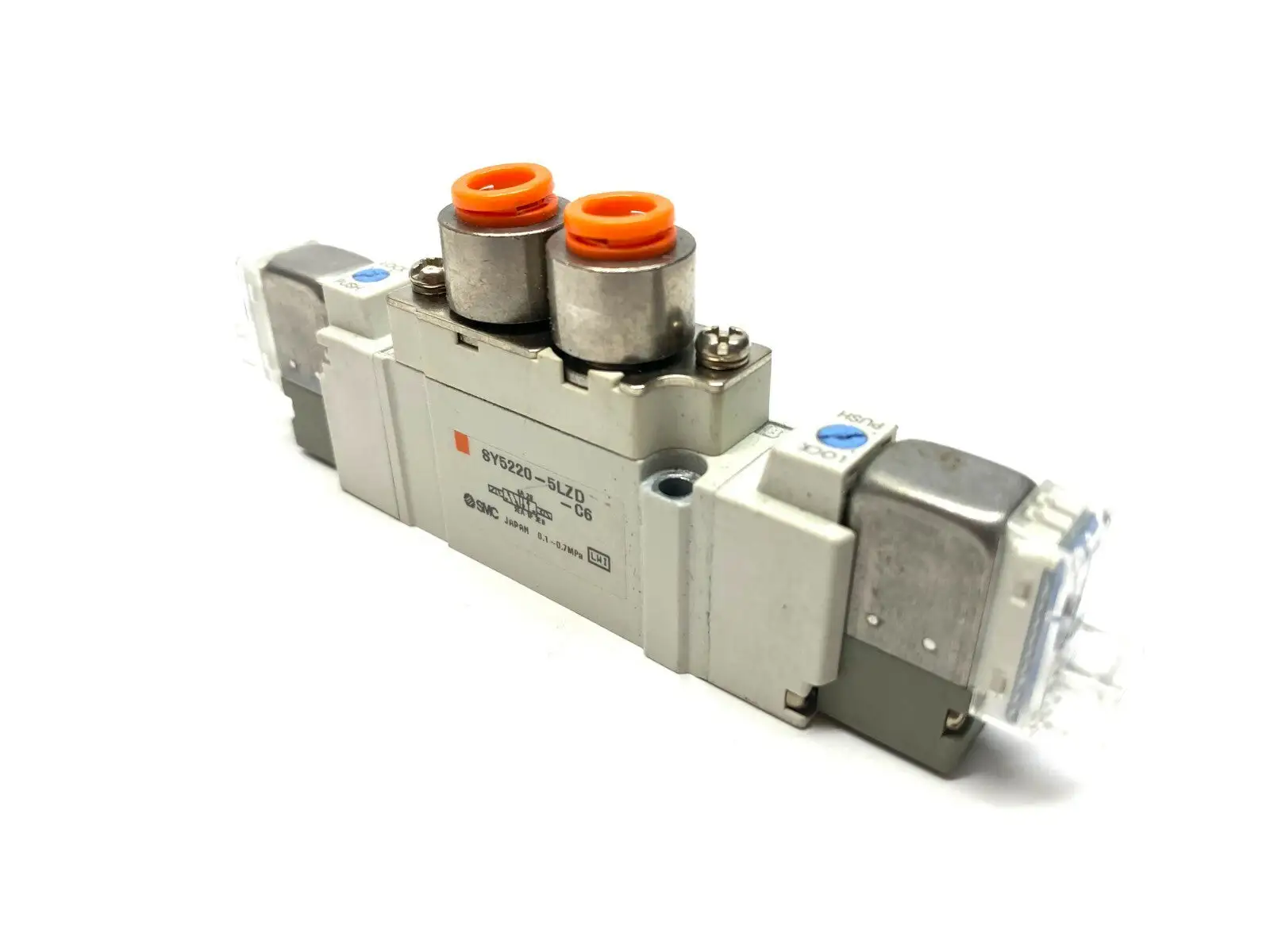 Used SMC DOUBLE SOLENOID VALVE Solenoid Valves | Maverick Industrial Sales #1102467