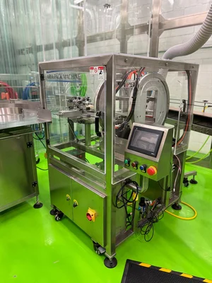 Indexer Filling Jar Line Automation (Unscrambling, blowing, filling indexing) | ARIAPACK # 643