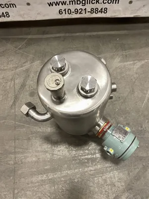 Axtel Industries 316SS 10L Reservoir w/ Saiex SX-1-HE-2-2 Sensor