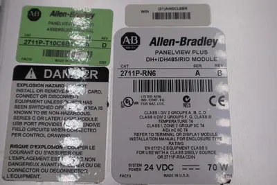 ALLEN BRADLEY 2711P-T10C6B1 SER A PANELVIEW PLUS 1000 COLOR DISPLAY STOCK 1893