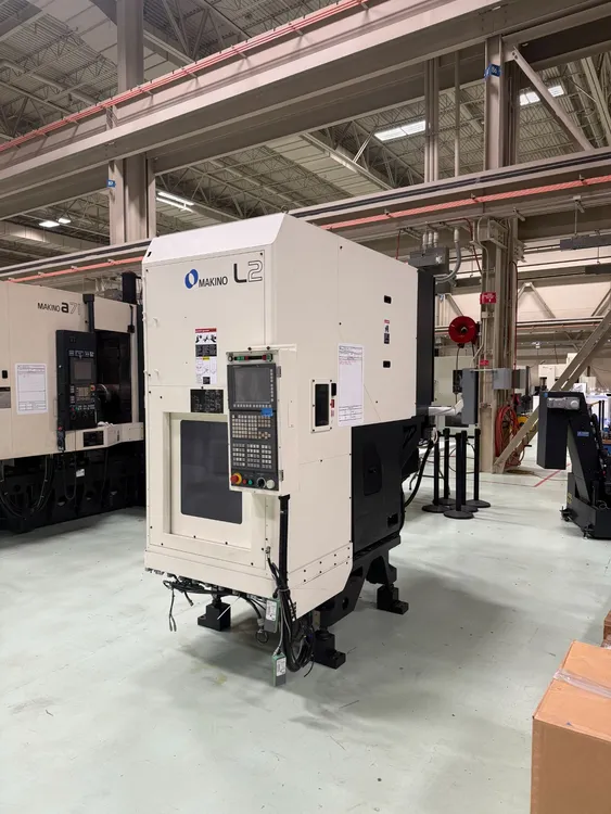 2016 MAKINO L2 APC Vertical Machining Centers | Machine Tool Emporium