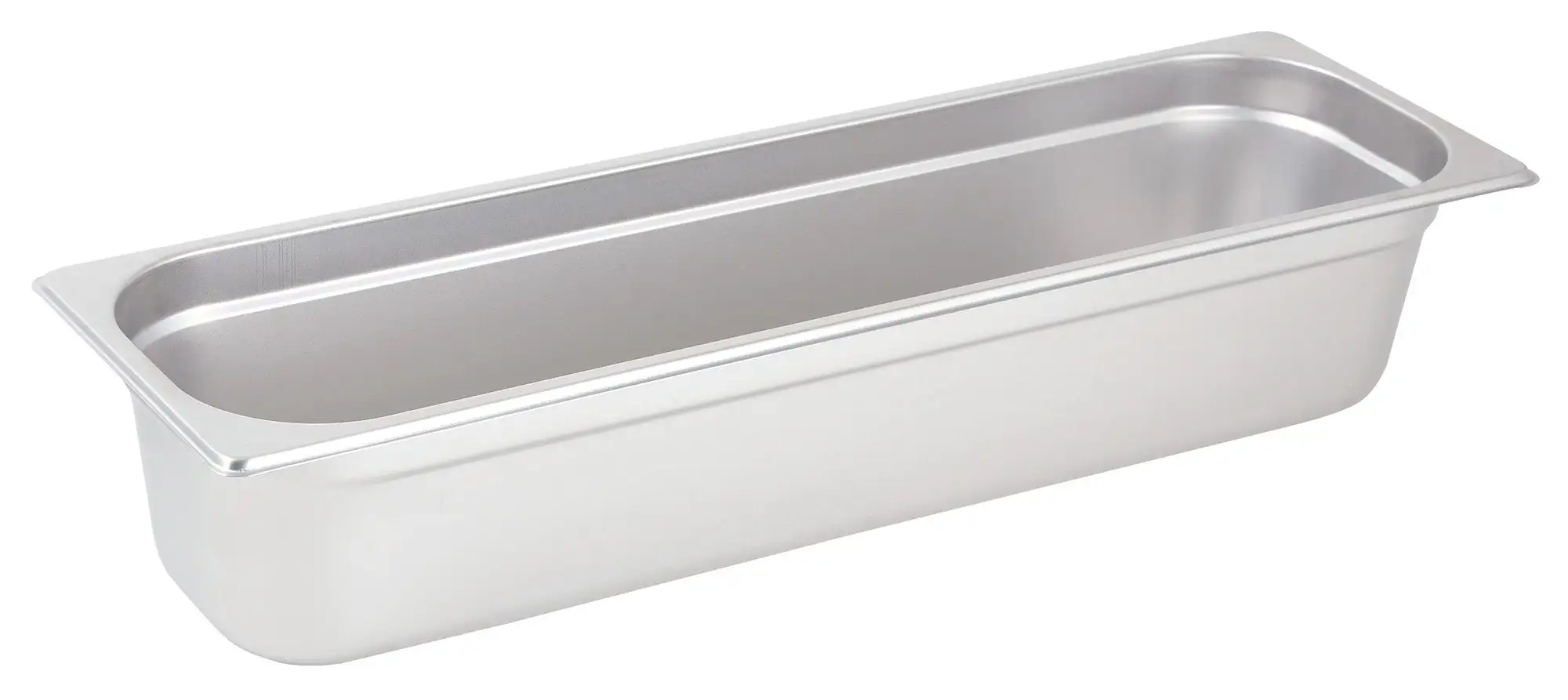 Anti-jam Steam Pan, Half Size Long 4"D,  22 Ga S/S (6 Each)