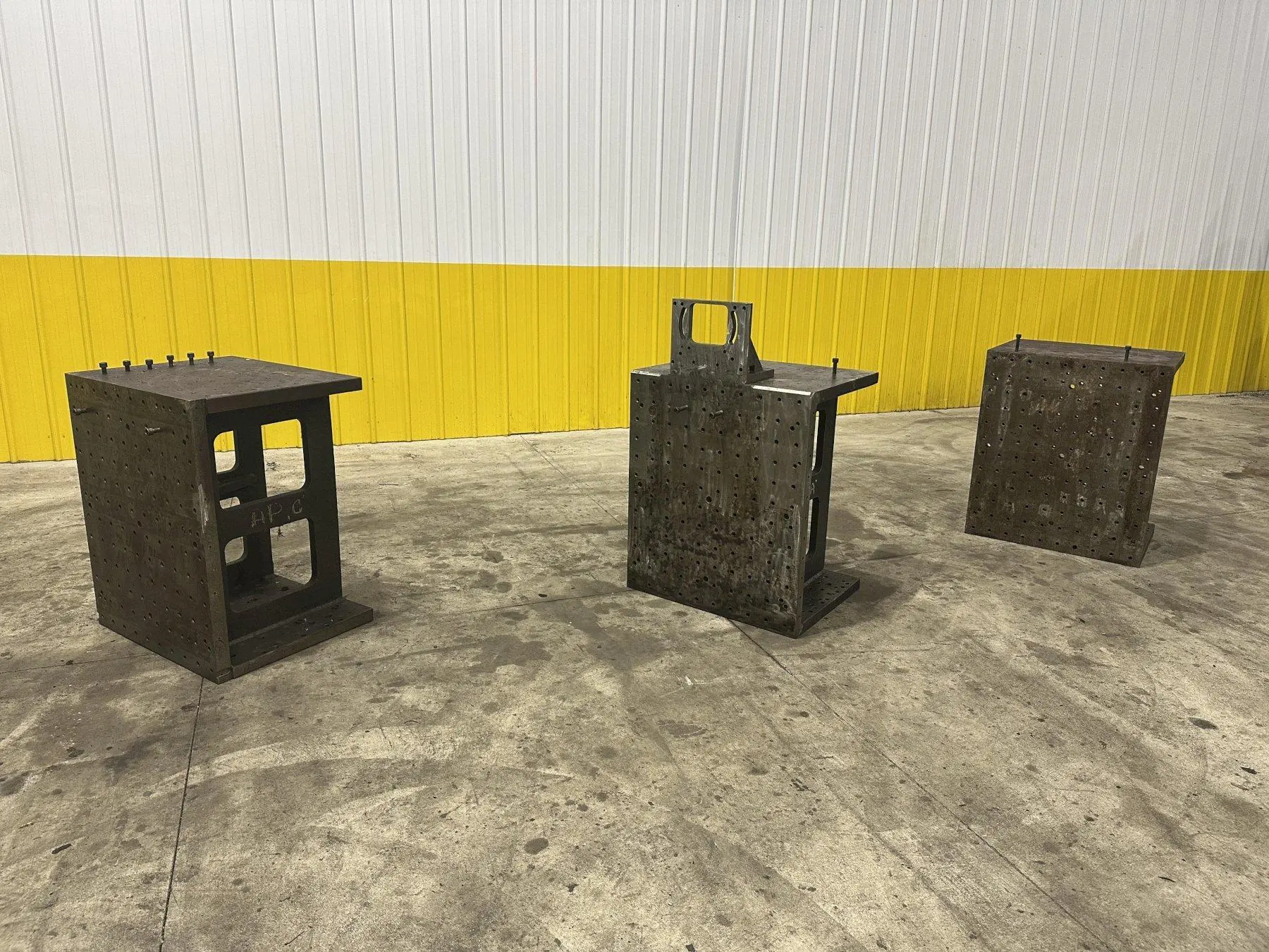 (3) 30" X 24" X 36" ANGLE PLATES: STOCK #22160