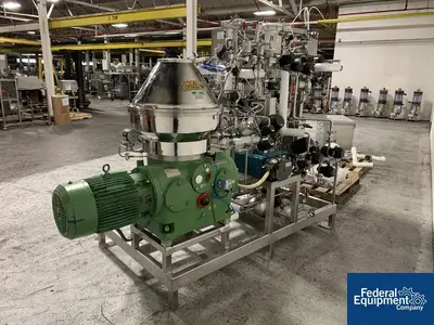 USED Westfalia Westfalia Disc Centrifuge, Model CSC 20-06-476, S/S