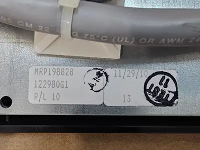 Used LIEBERT 122980G1 Automation Control (HMI) British Columbia CA | Lenmark #1489041