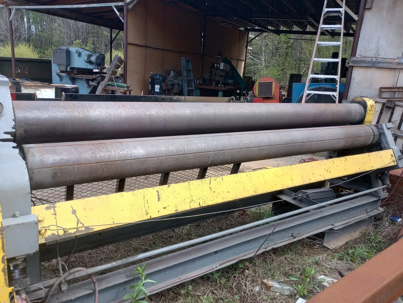 10' X 1/4" BERTSCH PLATE BENDING ROLL: YOBRO #23745
