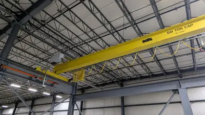 R&M 5.5 Ton Cranes - Overhead, Bridge | Highland Machinery & Crane (5)