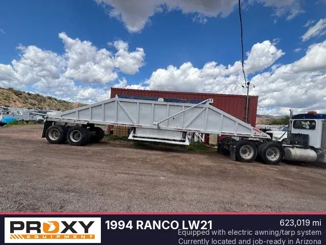 Used 1994 RANCO LW21 Dump Trailers Louisiana US | Proxy Equipment #1388596