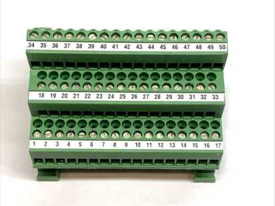 USED PHOENIX CONTACT VARIOFACE TERMINATION BOARD INTERFACE MOD. 2283647