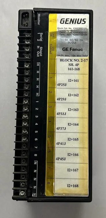 Used GE FANUC IC660BBD101 PLC Input & Output Ohio US | Surplus Asset Holdings #1237185