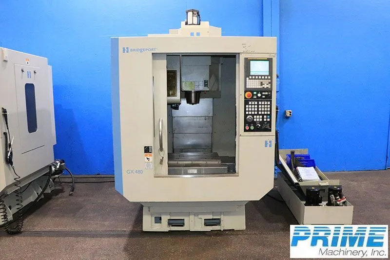 Used 2010 BRIDGEPORT/HARDINGE GX480 MACHINING CENTERS, VERT., N/C