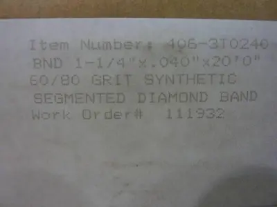 NEW GREENLEE DIAMOND TOOL CO. 406-3T0240
