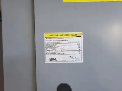 5 kV E-House Genset Control Room PDC w/ 9 x 1200 amp Breaker