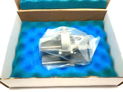New | in-Stock MAHR DIMENSIONAIR 2-JET AIR RING GAUGE W/ GUIDE CHUTES & BASE PLATE Air Gages Michigan US | Maverick Industrial Sales #1122816