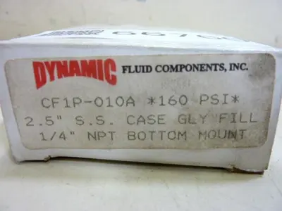 NEW DYNAMIC FLUID COMPONENTS CF1P-010A