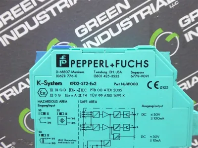 Pepperl + Fuchs KFD2-ST2-Ex2 K-System Switch Amplifier 181000 Used