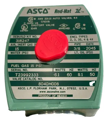 NEW ASCO 8040H008 SOLENOID VALVE 120/60,110/50