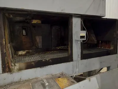 #21982, 20" W X 8" H MANOR MODEL #JS-552M-B20 STAINLESS STEEL BELT CONVEYOR WASHER: STOCK #21982