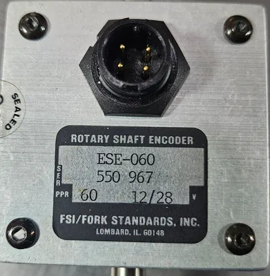 Fork Standards Inc. ESE-060 550 857 Rotary Shaft Encoder Loc5D-15