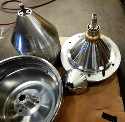 Alfa-Laval CRPX 714 HGV-14C peel oil separator, 316SS.