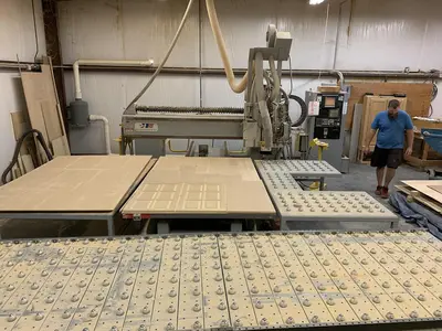 NORTHWOOD 58ENST, 5' x 8' MOVING TABLE CNC ROUTER
