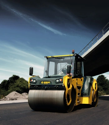 BOMAG BW 191 AD-5 Tandem Vibratory Rollers | Mid South Machinery (8)