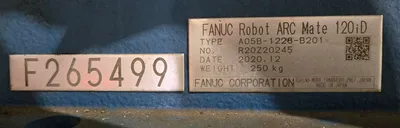 USED 2020 FANUC ArcMate 120iD + R-30iB PLUS + TPS 400i