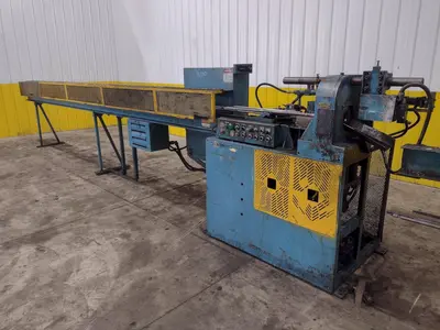 VULCAN TUBE CUTOFF/ PARTING MACHINE: STOCK #23749