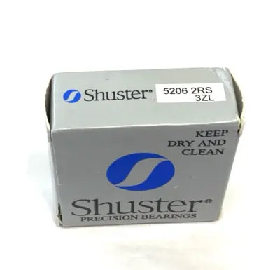 New | in-Stock Shuster Double Row Angular Contact Bearing, 30mm Bore Bearings Michigan US | Maverick Industrial Sales #1468037