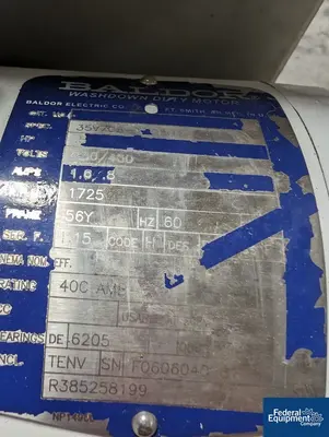 USED DCI 400 Liter DCI Reactor, 316L S/S, 45/125#