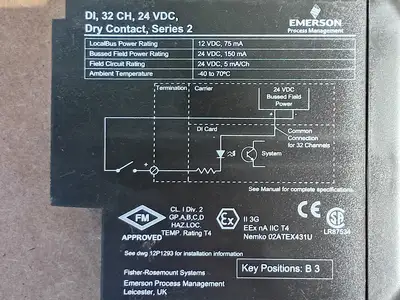 Used FISHER-ROSEMOUNT SYSTEMS KJ3203X1-BA1 Misc Electrical & Power Parts British Columbia CA | Lenmark #1439298