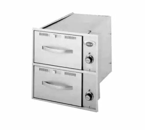 Wells RWN-26 20.25"W Built In Warming Drawer W/ (2) 15" Compartments, 208-240v/1ph