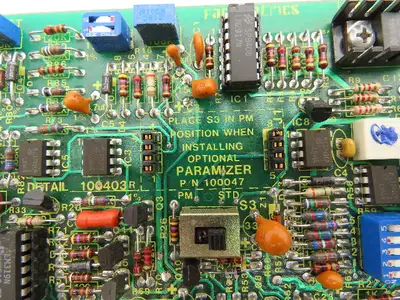 Parametrics ParaJust 100634 AC Inverter Drive VFD PJE Paramizer Control Board