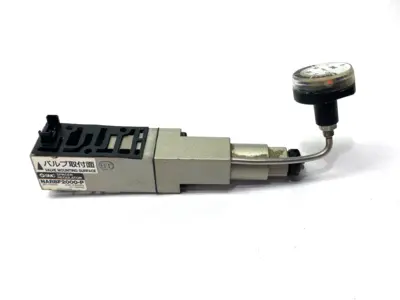 Used SMC Pneumatic Spacer Regulator 0.05-0.83MPa 7-120PSI Air Pressure Regulators Michigan US | Maverick Industrial Sales #1395335