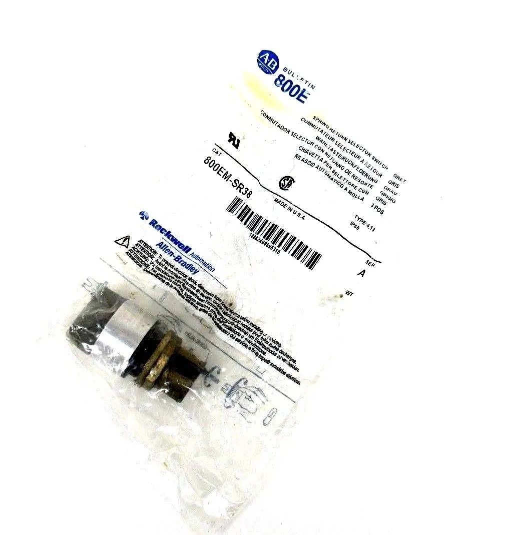 NEW ALLEN BRADLEY 800EM-SR38 SWITCH 800EMSR38