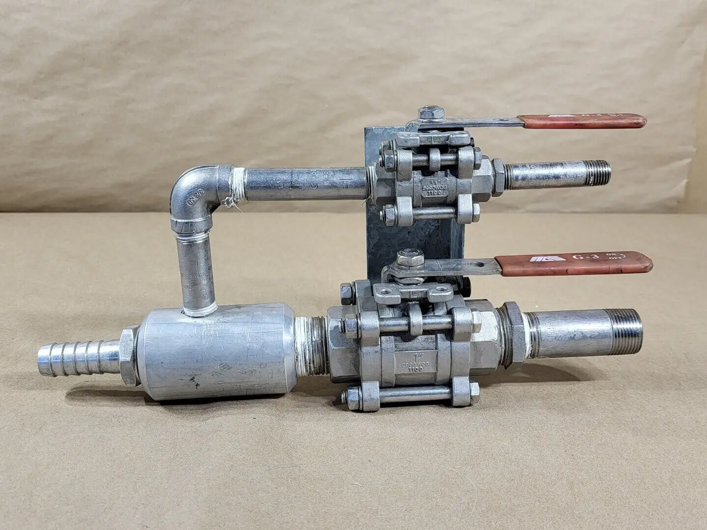 1 " & 3/8 " Carbon Steel Ball Valve 2000WOG 1100