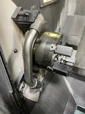 Used 2014 OKUMA GENOS L400 CNC Lathes Ohio US | Toolquip, Inc. #259599