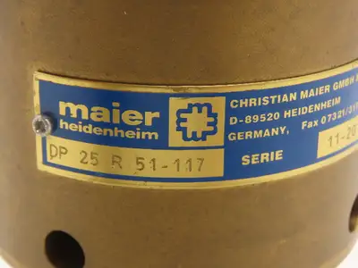New | in-Stock MAIER _UNKNOWN_ Parts (Hydraulics and Pneumatics) Indiana US | Arrow Industrial #1366719
